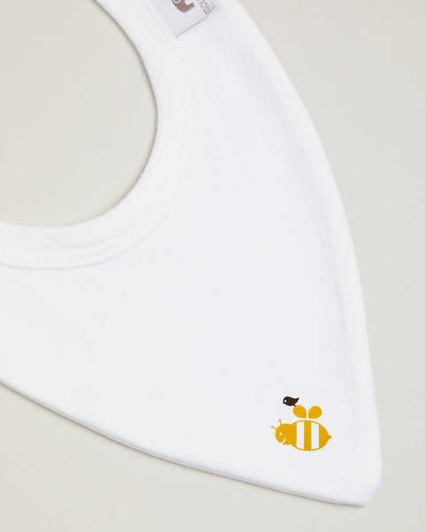 Yellow Bee Bandana Bib