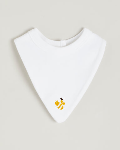 Yellow Bee Bandana Bib