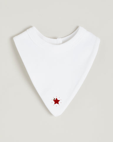 Red Star Bandana Bib