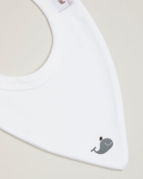 Grey Whale Bandana Bib