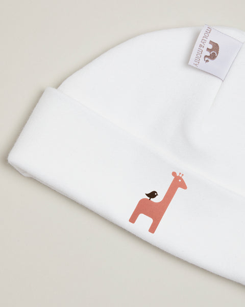 Pink Giraffe Beanie