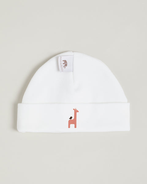 Pink Giraffe Beanie