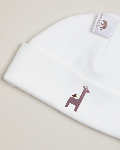 Purple Giraffe Beanie