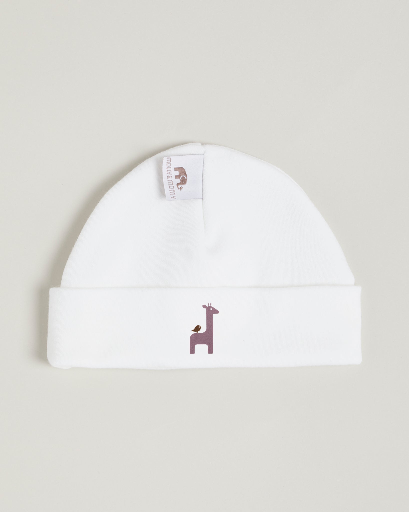 Purple Giraffe Beanie