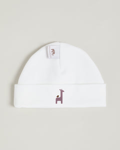 Purple Giraffe Beanie