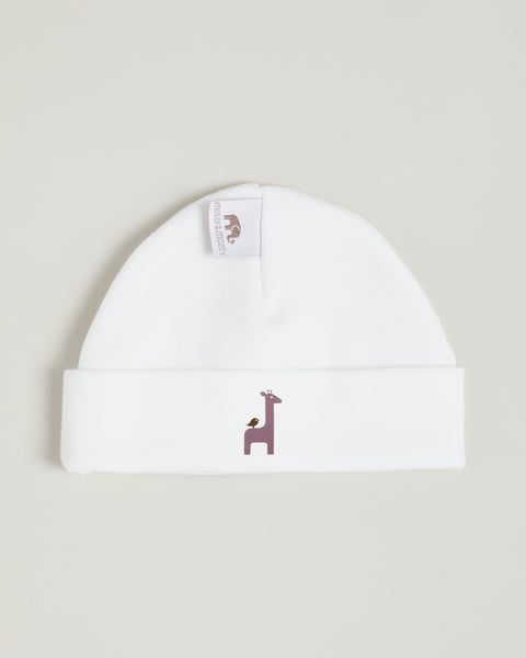 Purple Giraffe Beanie