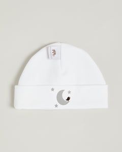 Grey Moon Beanie