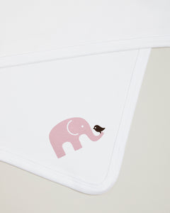 Pink Elephant Blanket