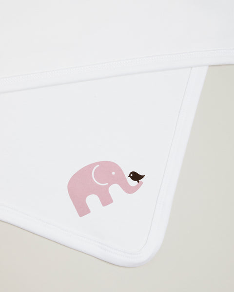 Pink Elephant Blanket