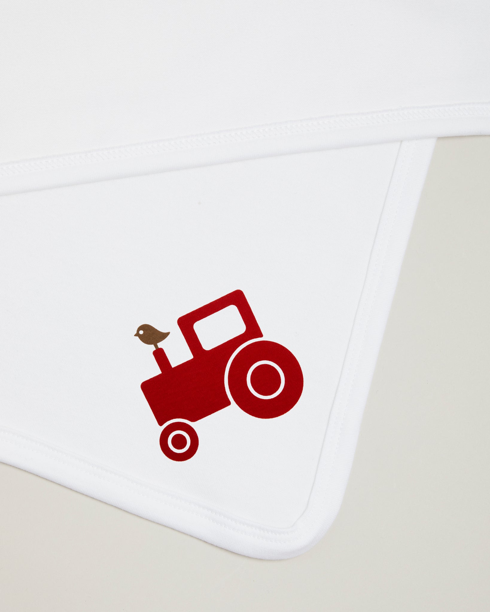 Red Tractor Blanket