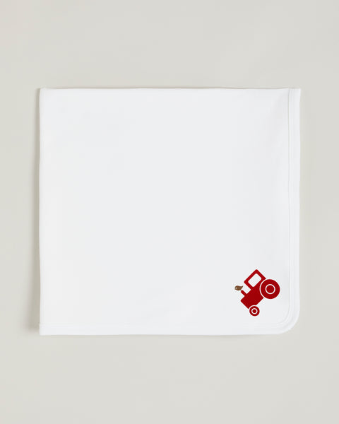 Red Tractor Blanket