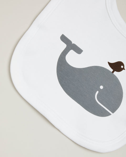 Grey Whale Bib