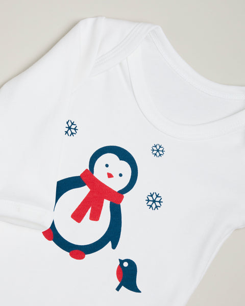 Penguin Long Sleeve Bodysuit