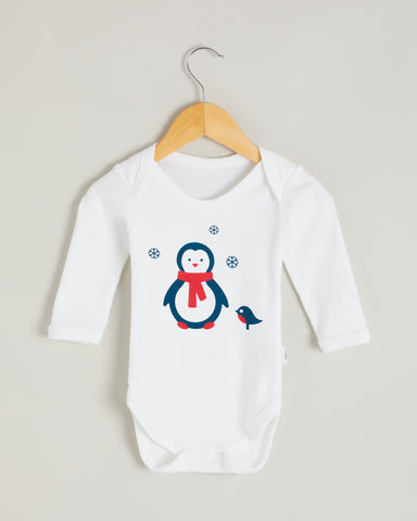 Penguin Long Sleeve Bodysuit