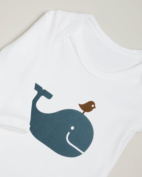 Blue Whale Long Sleeve Bodysuit