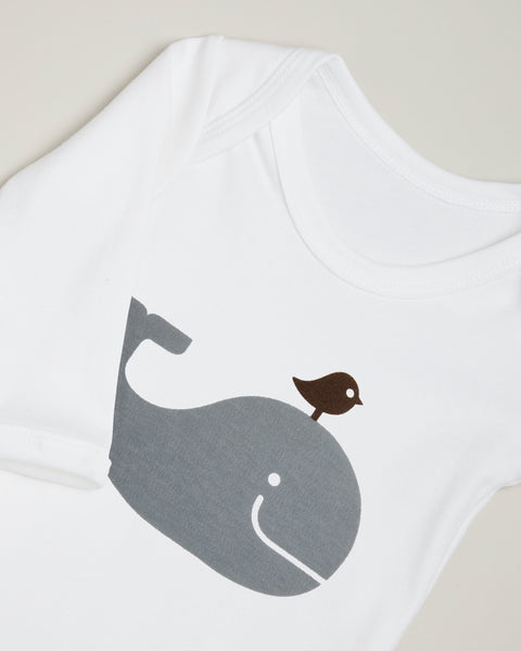 Grey Whale Long Sleeve Bodysuit