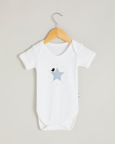 Blue Star Short Sleeve Bodysuit