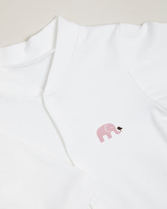 Pink Elephant Sleepsuit