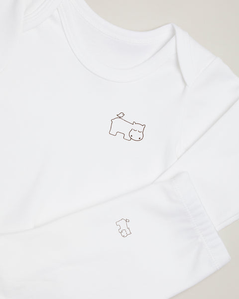 Hippo Long Sleeve Lounge Set