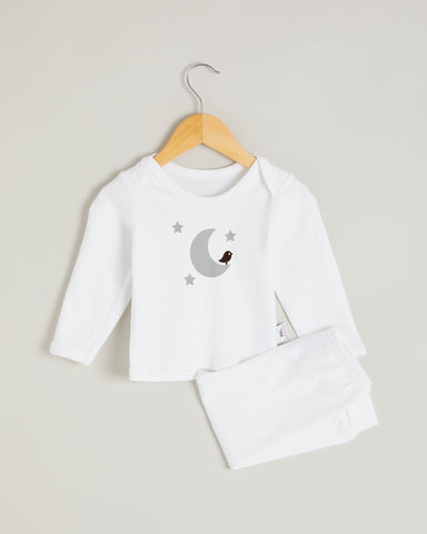 Grey Moon Long Sleeve Lounge Set