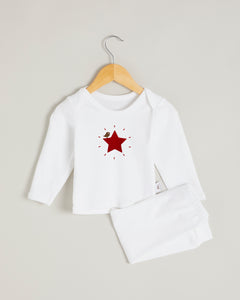 Red Star Long Sleeve Lounge Set