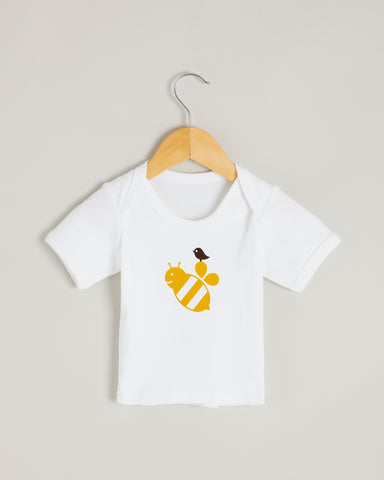 Yellow Bee Short Sleeve T-shirt
