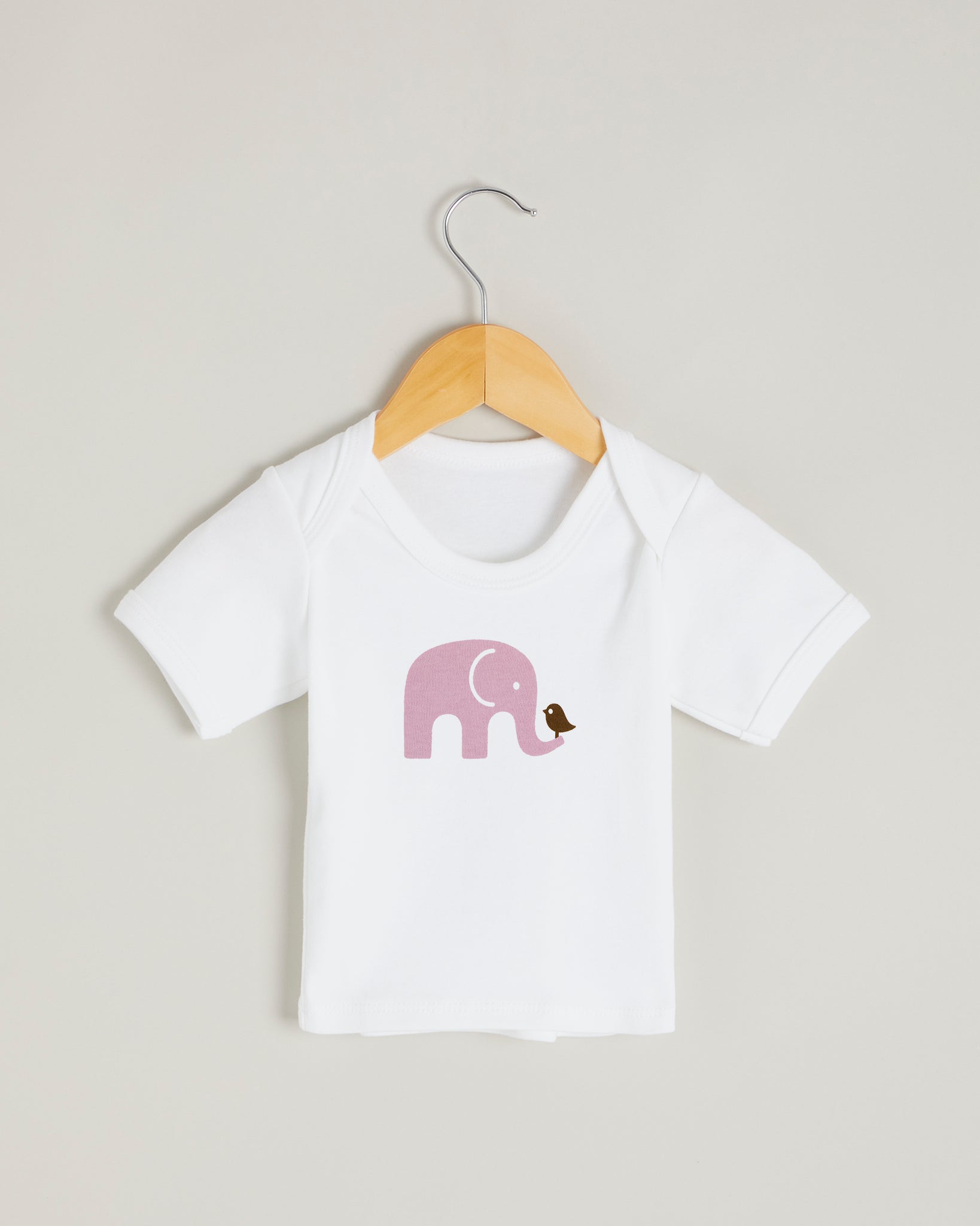 Purple Elephant Short Sleeve T-shirt