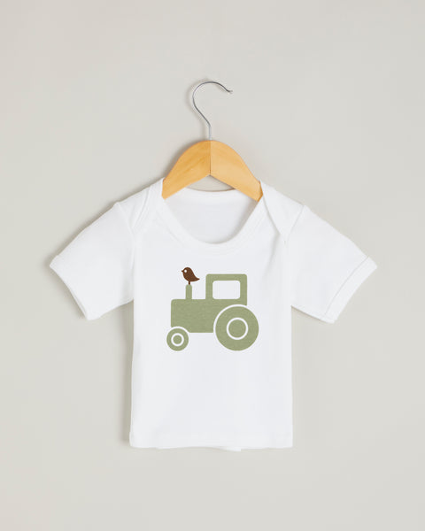 Green Tractor Short Sleeve T-shirt