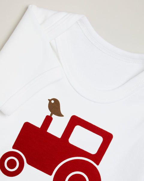 Red Tractor Short Sleeve T-shirt