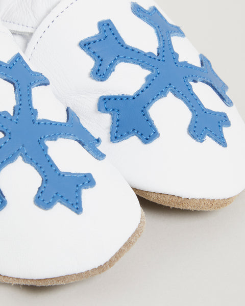 Blue Snowflake Shoes
